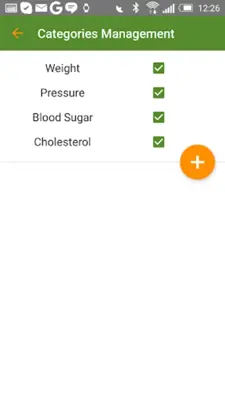 HealthDiary android App screenshot 3