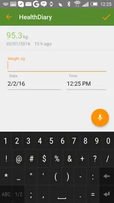 HealthDiary android App screenshot 5