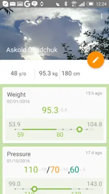 HealthDiary android App screenshot 7